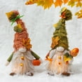 thumbnail image 4 of BNNG Thanksgiving Table Decorations Gnomes Turkey Plush, Fall Decor Centerpieces for Tables Autumn Harvest Party Home Decor Funny Thanksgiving Gifts Tiered Tray Ornaments Pumpkin Maple Leaf Gnome, 4 of 7