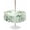 Green, variant on Outdoor Tablecloth with Umbrella Hole for Patio/Picnic/Party/Camping, Weeping Leaves Waterproof Table Cloth Square Cover Washable, Summer Green Branch Berry Farmhouse (60"x 60")