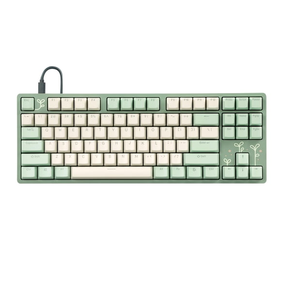 Teclado mecánico DROP Shinai TKL Holy Panda X LED verde