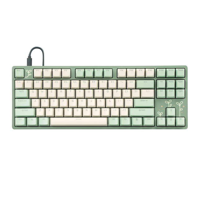 Teclado mecánico DROP Shinai TKL Holy Panda X LED verde