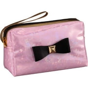 Walmart Holiday 2014 Cosmetic Bag, Lavender with Shiny Print