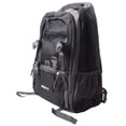 thumbnail image 4 of Mochila ligera impermeable para viajes, senderismo, acampada, montañismo, para hombres y mujeres, color negro, 4 of 15
