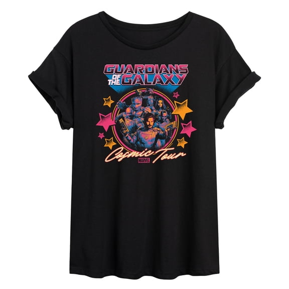 Marvel - Guardians of the Galaxy Cosmic Tour - Maternity Scoop Neck Graphic T-Shirt