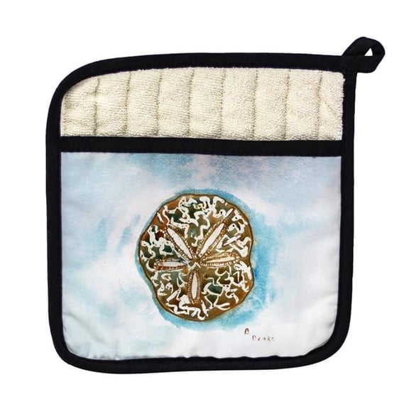 Betsy Drake PT605 Betsys Sand Dollar Pot Holder