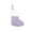 Purple, variant on Virelaxpo Mini Christmas Stocking Glitter Knit Hanging Sock for Fireplace Mantel Tree Decor Candy Gift Holder