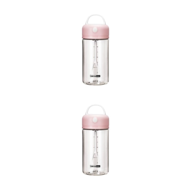 Soidarity Shake Bottle a prueba de fugas IPX5 a prueba de agua 380ML Blending Cup Coctelera automática Funciona con Control de botón Type2 NO2