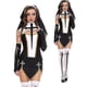 thumbnail image 2 of Sexy Nun Senior Costume Carnival Halloween Church Religious Convent Cosplay Fancy Party Dress, 2 of 4