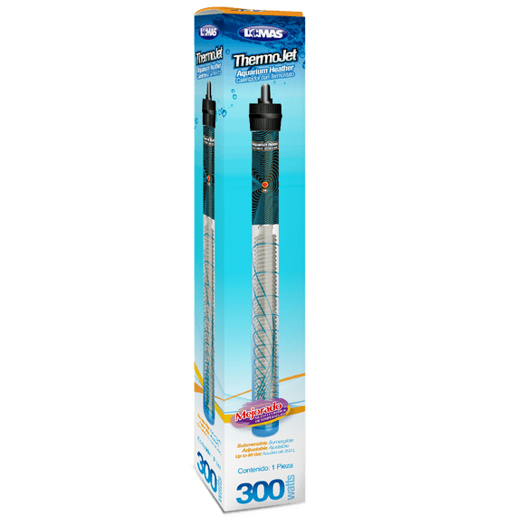 Calentador SUMERGIBLE Lomas Thermojet 300 W con termostato 300 L