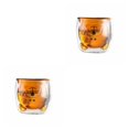 thumbnail image 4 of Advancent Taza de café de doble capa de 250ml, taza de cristal para jugo de leche y té de oso, utensilios para bebidas transparentes Type3 NO3, 4 of 6
