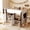 Espresso+White, variant on Harper & Bright Designs Full House Loft Bed with Playhouse, Modern Wood Cabin Bed with Storage Cabinets and Under Bed Play Area for Boys & Girls Bedroom, Espresso+White