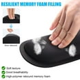 thumbnail image 6 of FIXPARTS Keyboard Wrist Rest Pad & Mouse,Memory Foam Wrist Rest for Computer Keyboard,2 Piece,Black, 6 of 7