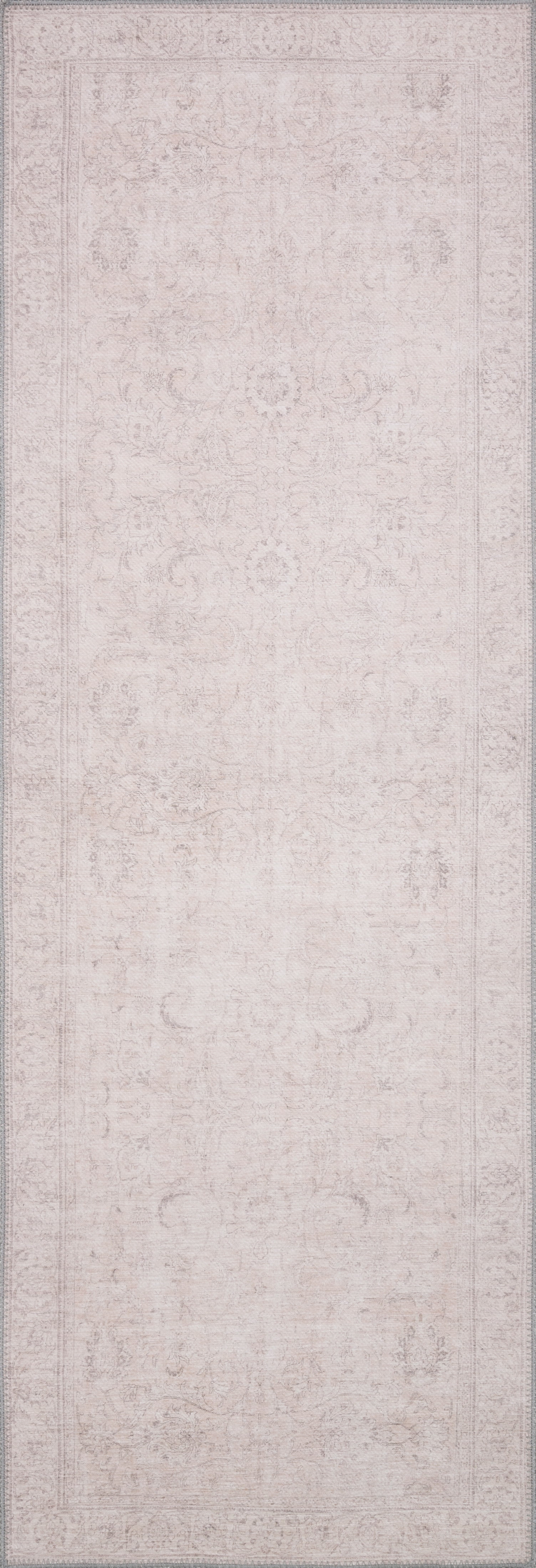 Loloi Loren Collection LQ-12 Sand Oriental Area Rug 2'-6" x 7'-6"