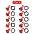 thumbnail image 3 of 10 UdsAnzuelo de pesca para caña de pescarseñuelos de cañasoportes de seguridad (rojo) Ndcxsfigh Nuevos Originales, 3 of 9