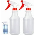 thumbnail image 5 of Empty Spray Bottles (16oz/2Pack) - Adjustable Spray Bottles for Cleaning Solutions - No Leak and Clog - HDPE spray bottle For Plants, Pet, Vinegar, BBQ, and Rubbing Alcohol, 5 of 5