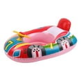 thumbnail image 1 of Flotador De Natación Para Bebé Asiento Infantil Barco Bebé Con Volante Anillos De Natación Estilo A Zulema  Asiento de flotador de natación, 1 of 8
