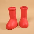 thumbnail image 3 of Zapatos Botas casuales rojas Resbalón en botas de fiesta de punta redonda Decoraciones de cosplay (Rojo 45) Ehuebsd Tenis De Mujer Tenis De Hombre, 3 of 9