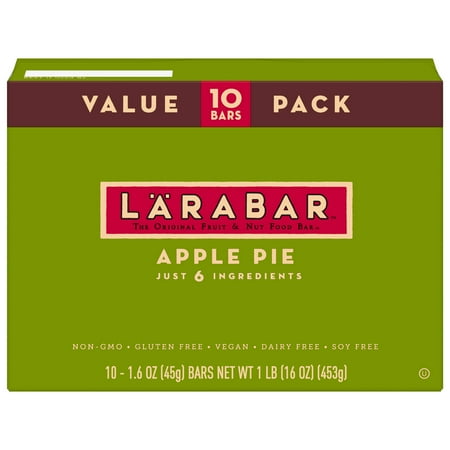 UPC 021908100418 product image for Larabar, Apple Pie, 10 Ct Value Pack, 16 Oz | upcitemdb.com