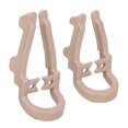 thumbnail image 4 of Abrazaderas de goma de resina dental, 2 piezas Dique de goma dental Dique de goma dental Clip de barrera de goma dental Diseño elevado, 4 of 8