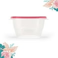 thumbnail image 4 of Rubbermaid TakeAlongs 5.2 Cup Food Storage Containers, Meal Prep Containers, Food Containers with Lids, Limited Edition Berry Pink, 4 of 5