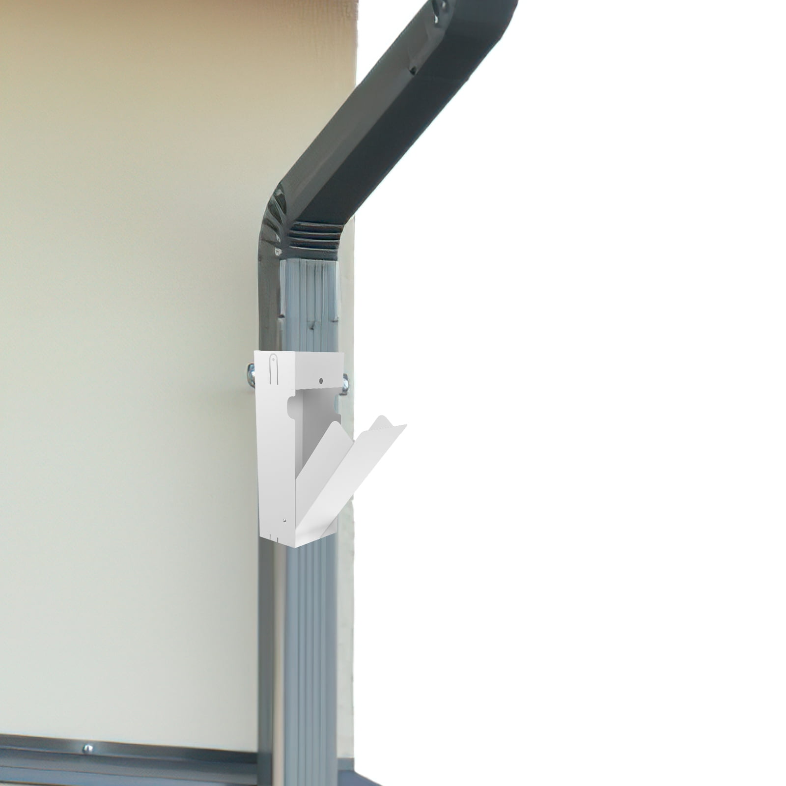 Rainwater Diverter Lawn Water Reuse Metal Rain Barrel Diverter Rain Diverter for Recycle