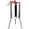 thumbnail image 2 of 2/4 Frames Stainless Steel Honey Extractor | Manual Beekeeping Spinner | Apiary Centrifuge with Adjustable Stand, 2 of 7