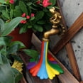 thumbnail image 3 of Figura del Grifo Arcoiris, Estatua del Grifo del Iris Rana Resina Realista Para El Aire Libre para El Estanques de Patio, 3 of 7