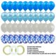 thumbnail image 2 of Juego de globos de látex de 60 piezas de 12 pulgadas, compatible con suministros de decoraciones para fiestas temáticas de cumpleaños, bodas y Baby Shower, 2 of 5