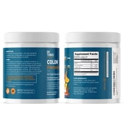 Dr. Tobias Colon Everyday Health - Gut Health for Women & Men - Psyllium Fiber Powder Drink with 4g Psyllium Husk Powder per Serving, Vegan, Gluten Free, Non-GMO, Fruit Punch Flavor, 60 Servings