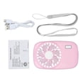 thumbnail image 2 of Bewildely ventilador USB portátil de 1 pieza, ventiladores de aire acondicionado plegables, ventilador de refrigeración de mano, ventilador Electrodomésticos rosado Bewildely HA6345-02B, 2 of 6