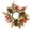 D, variant on Christmas Candlestick Garland – Artificial Floral Candle Ring with Pinecones, Elegant Holiday Centerpiece for Table or Mantel Decoration