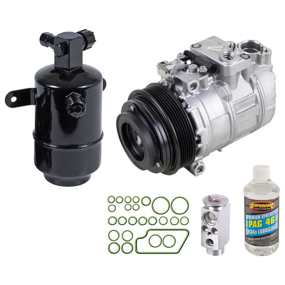 For Mercedes SLK230 1998 1999 OEM AC Compressor w/ A/C Repair Kit - BuyAutoParts