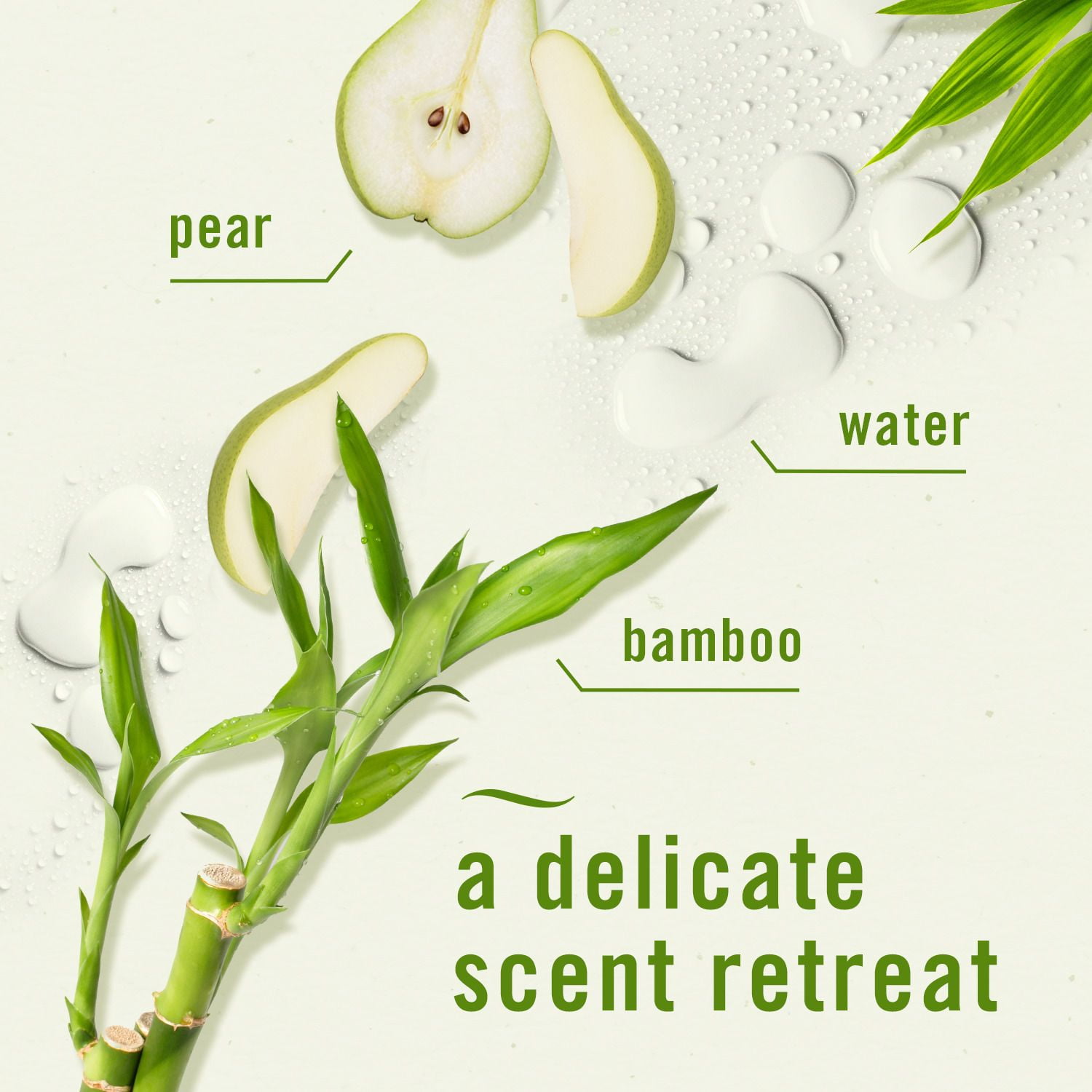 Febreze Plug In Air Freshener, Odor-Fighting Scented Oil Refill, Light Bamboo Scent, 2 Refills, 52ML