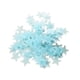 thumbnail image 1 of 100 pegatinas de pared fluorescentes 3D con estrellas que brillan en la oscuridad, para dormitorio infantil, decoración del hogar (azul), 1 of 5