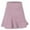 Purple, variant on IROINNID Women's Sports Loose Fake Two-piece Anti-peep And Quick-drying Running Fitness Culottes Tennis Skirt Short Elastic Waist Mini Solid Color Skirt