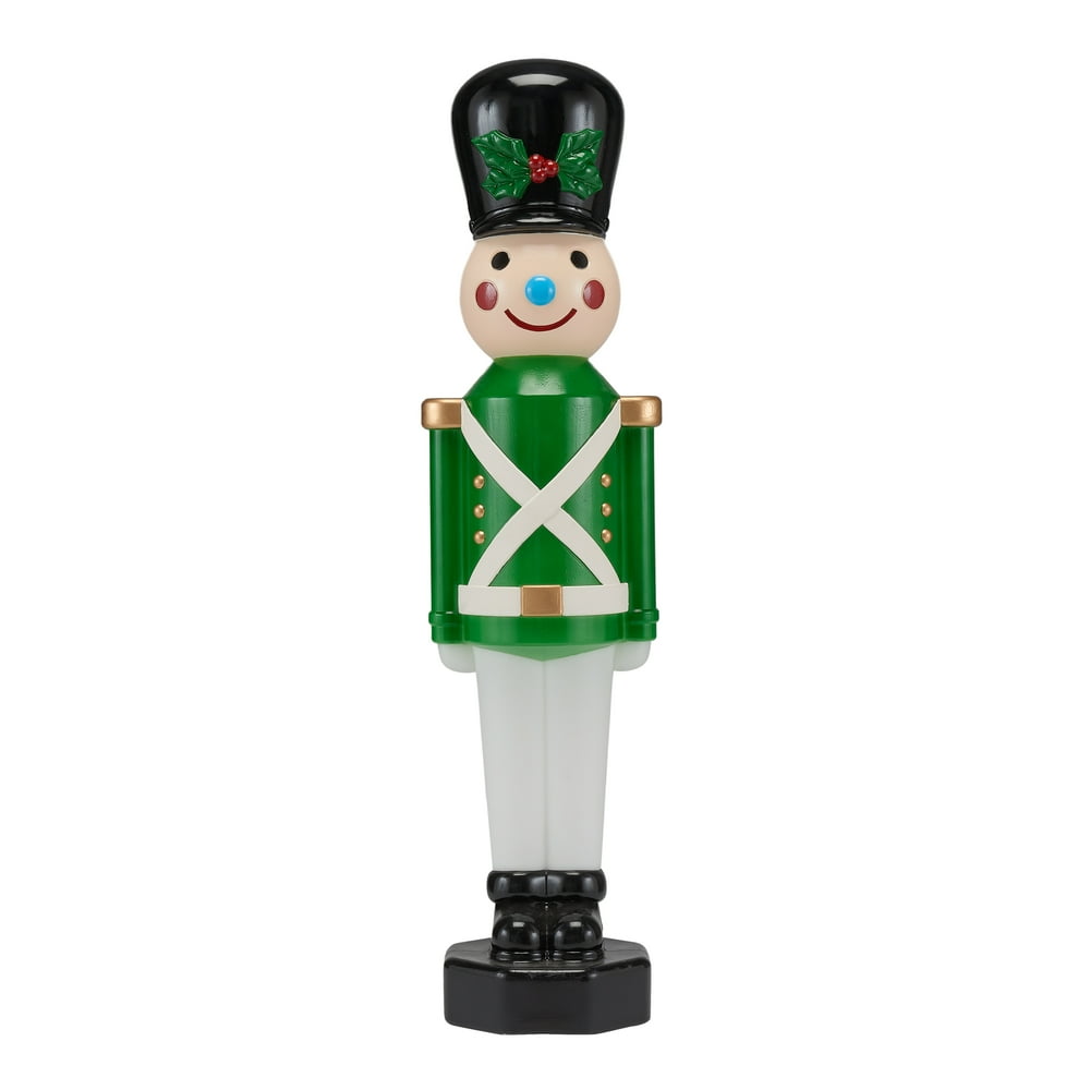 Holiday Time LightUp Toy Soldier Outdoor Christmas Décor, 42 in