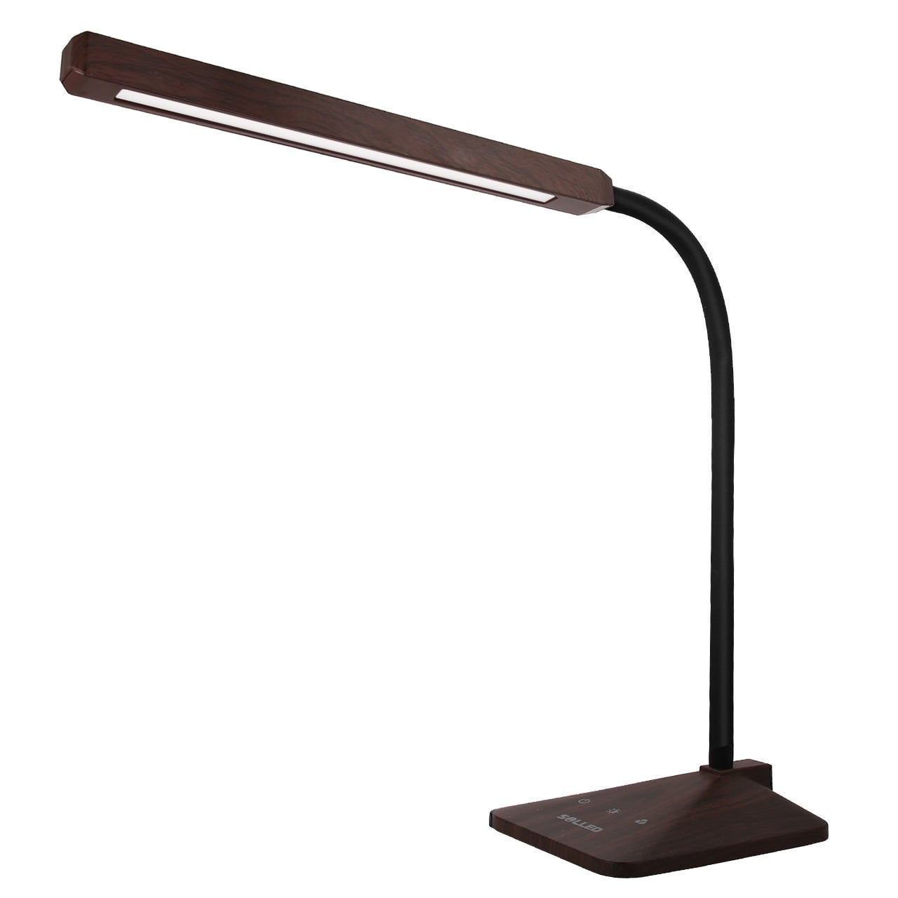 Led Desk Lamp 360 Degree Flexible Gooseneck Table Wood Grain Led Desk Lamp 360 Degree Flexible Gooseneck Table Wood Grain With 25 Adjule Modes Eye Caring Dimmable Touch