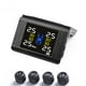 thumbnail image 1 of Sistema de monitoreo de presión de neumáticos de automóviles con 4 sensores, pantalla LCD digital, monitoreo de tiempo, monitor TPMS de energía solar - Sensor externo Macarena Sistema de monitoreo, 1 of 8