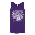 thumbnail image 2 of Wild Bobby, Greaser Outlaw Hot Rod Gambling Mechanic Pop Culture Mens Graphic Tank Top, Purple, 3XL, 2 of 3