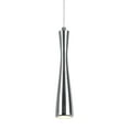thumbnail image 3 of Aspen Creative 61061-1 Adjustable LED Three-Light Hanging Pendant Ceiling Light, Contemporary Design in Chrome Finish, Metal Shade, 22 7/8" Wide, 3 of 7