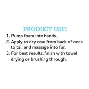Vibrant Life Dander and Odor Reducing Waterless Foaming Cat Shampoo, 8 fl oz