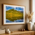 thumbnail image 5 of Echo Lake 01 - New Hampshire Photography Autumn Landscape Nature Scenic Mountain Forest Water Unframed Wall Art Print 32 x 48 inches, 5 of 7
