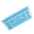 thumbnail image 4 of Minkissy 1 Set of Window Box Planter Plastic Flower Pot for Growing Vegetables in Blue, 4 of 8