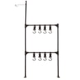 thumbnail image 1 of Yimiti Lantern Stand Camping Tableware Double Levels Hanging Racks Table Storage Rack,With light stand, 1 of 8