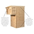 thumbnail image 5 of JCS Wildlife Plywood Squirrel House Nesting Box � Durable, Spacious Shelter for Squirrels, 5 of 8