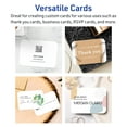 thumbnail image 4 of Avery 2-1/2" x 3-1/2" Rounded Corner Cards, Matte White, 300ct, 4 of 11