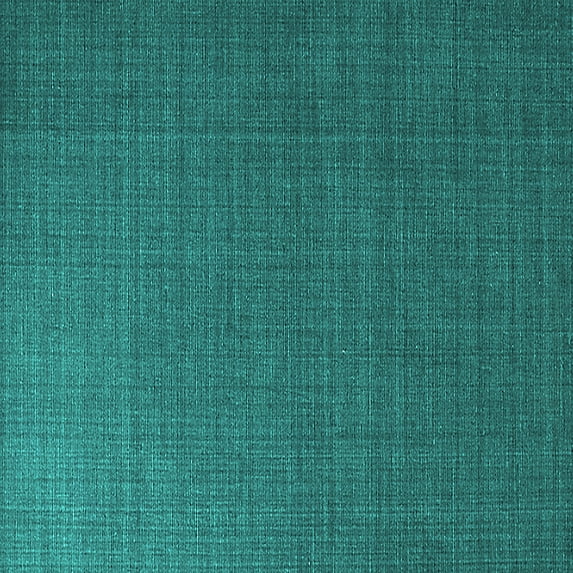 Ahgly Company Indoor Square Oriental Turquoise Blue Industrial Area Rugs, 3' Square