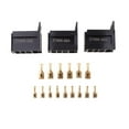 thumbnail image 2 of 3x Relay Holder Plug 30A 5Pin With 6.3 4.8mm Copper Terminals Set For Vehicles, 2 of 8