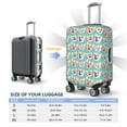 thumbnail image 6 of Bingfone Cute Corgi Head Luggage Cover Washable Suitcase Cover Protector Anti-scratch Suitcase cover Fits 18-32 inch Luggage, 6 of 9