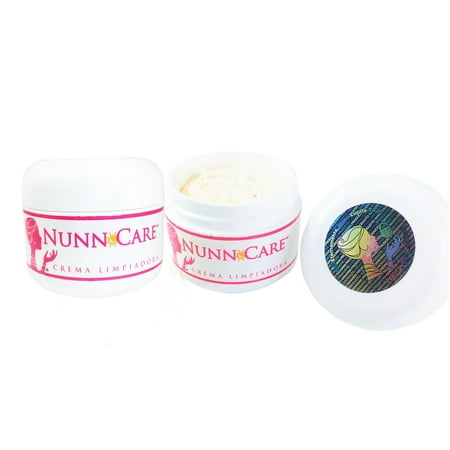 Facial Cleansing Cream 2 PACK Nunn Care Cleansing Cream Milagrosa Crema Facial Limpiadora para Manchas en la Piel ()