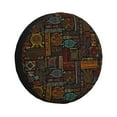 thumbnail image 2 of Balery Polynesian Turtles Tire Covers - Tough Tire Wheel Protector for Truck, SUV, Trailer, Camper, RV -16 inch, 2 of 8